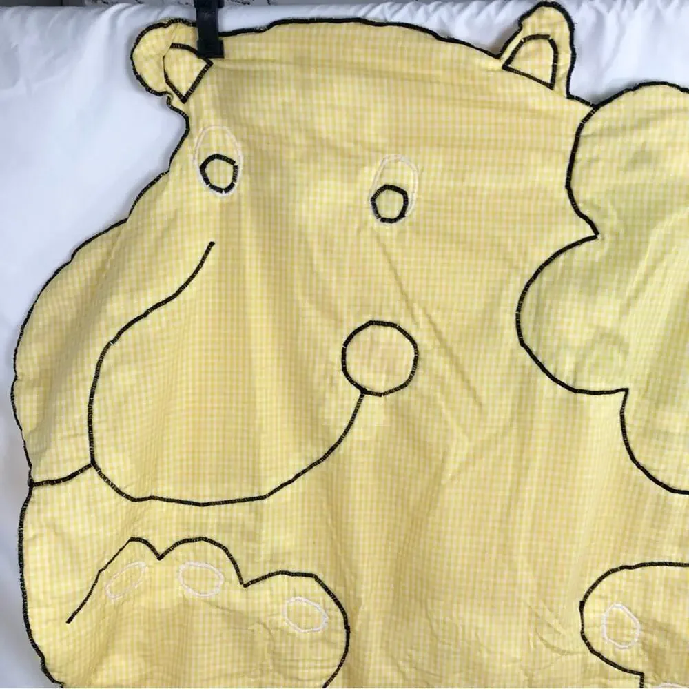 Vintage handmade hippo